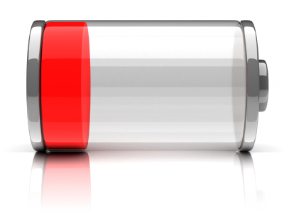 low battery - batteria - scarica
